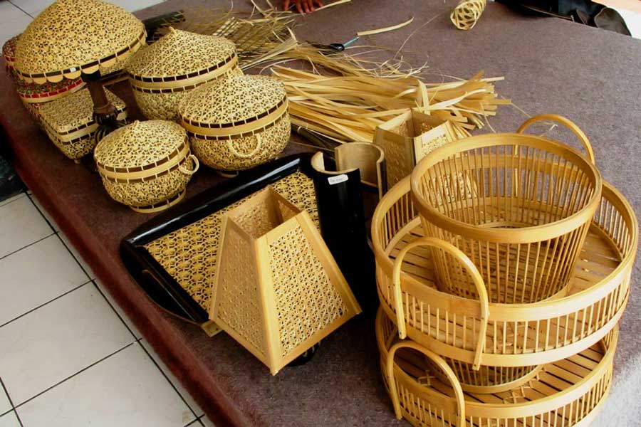 Bali's handmade bags